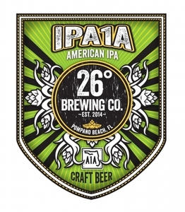 26 Degree Brewing 1A IPA SINGLE